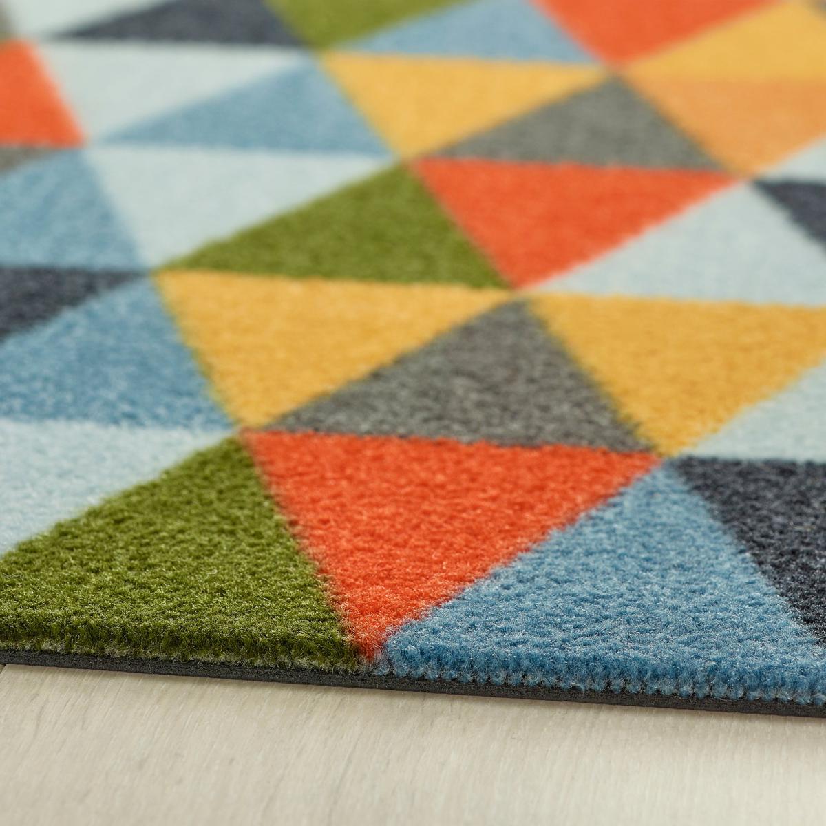 Marvel Geo Triangles Washable Doormat MultiColoured – image 3