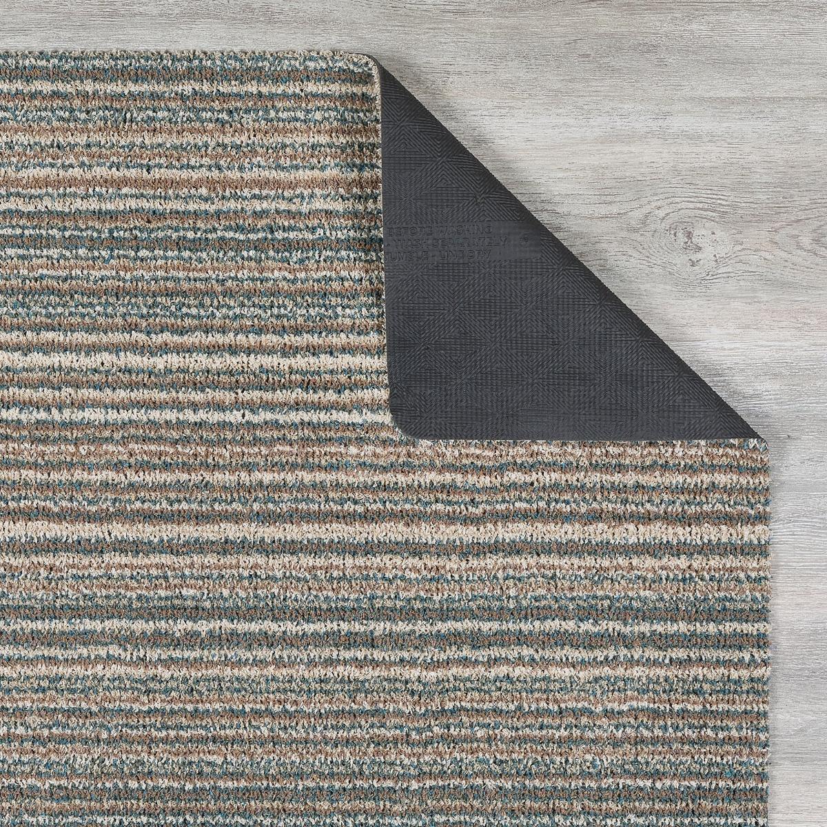 Marvel Striped Washable Indoor Doormat Sage – image 4