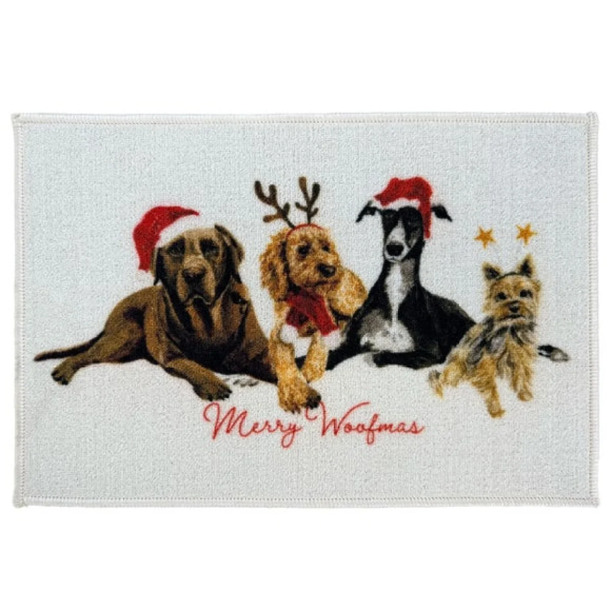 Christmas Dogs Washable Doormat – image 5