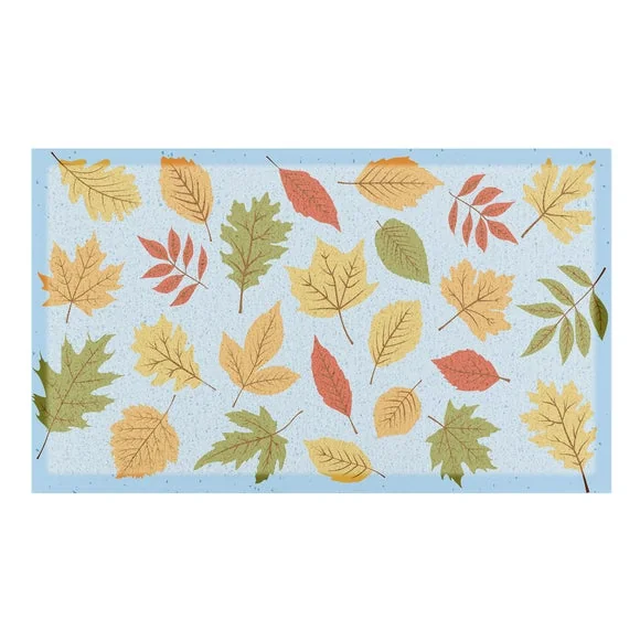 Artsy Mats Autumn Colour Leaves Indoor Outdoor Doormat – image 2