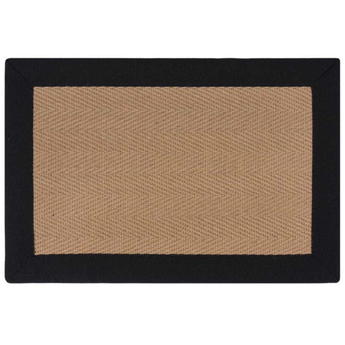 Herringbone Jute Border Doormat – image 2