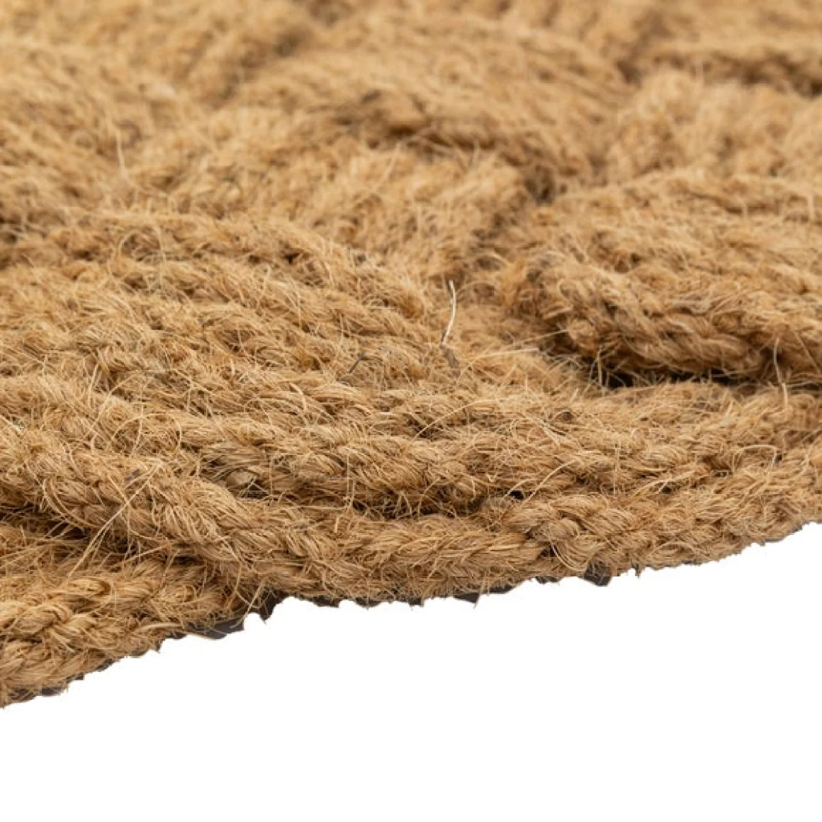 Cedar and Sage Rustic Plait Coir Doormat – image 3