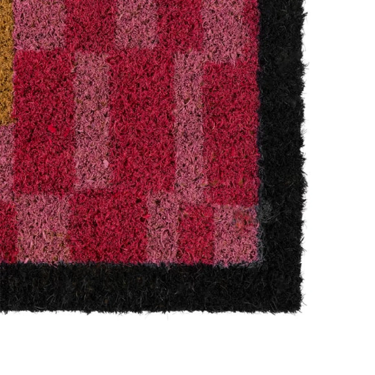 Cedar and Sage Welcome Two Tone Tile Print Coir Doormat – image 3