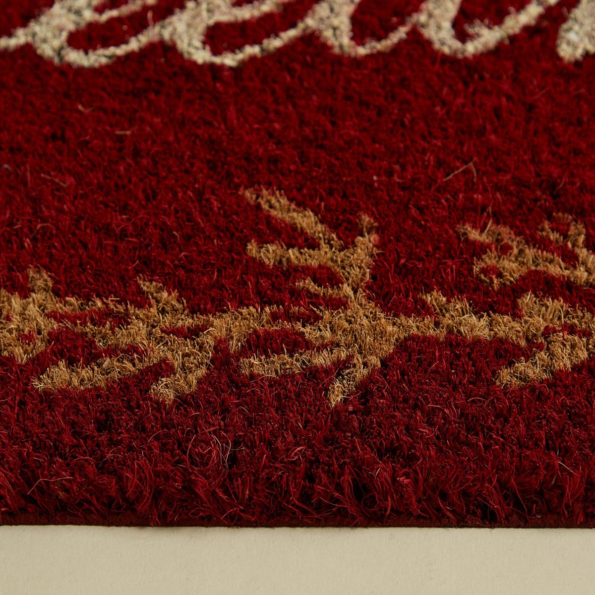 Seasons Greetings Coir Doormat MultiColoured – image 3