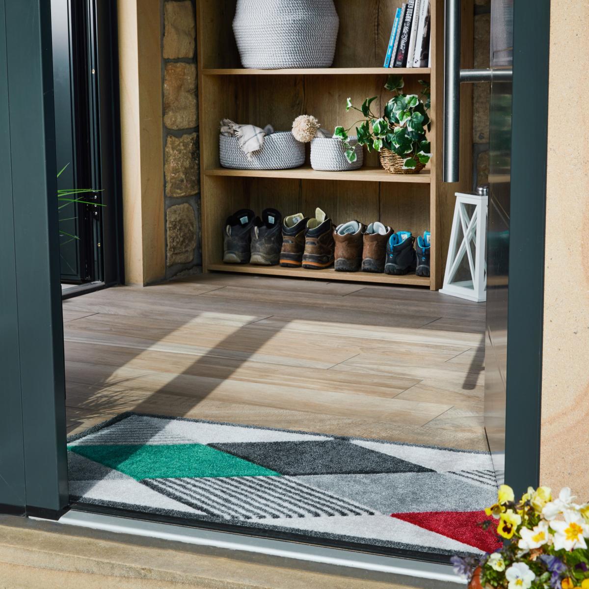 JVL Solemate Latex Gem Doormat Grey – image 6