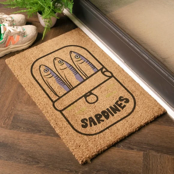 Artsy Mats Sardine Tin Coir Doormat – image 3