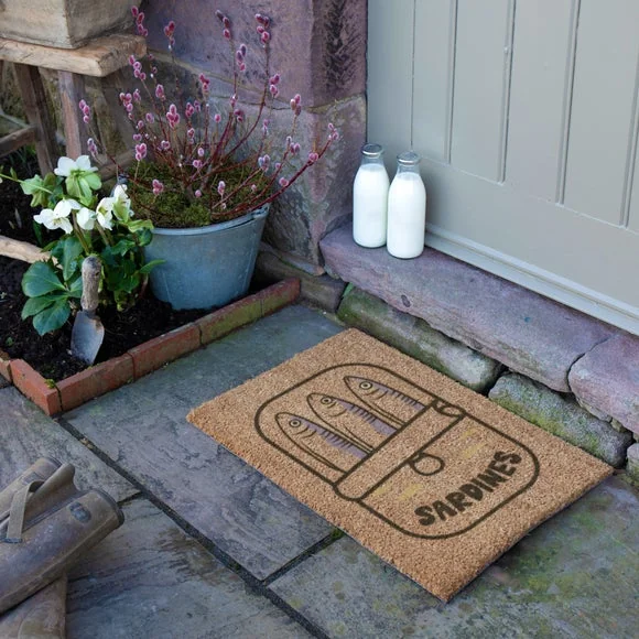 Artsy Mats Sardine Tin Coir Doormat – image 4