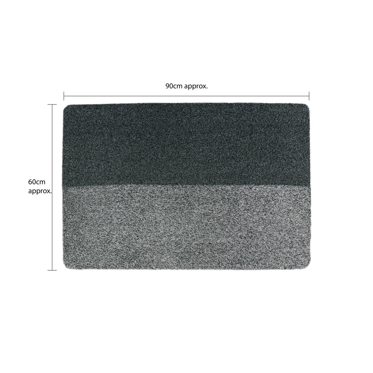 JVL Chelsea Barrier Scraper Doormat Grey – image 6