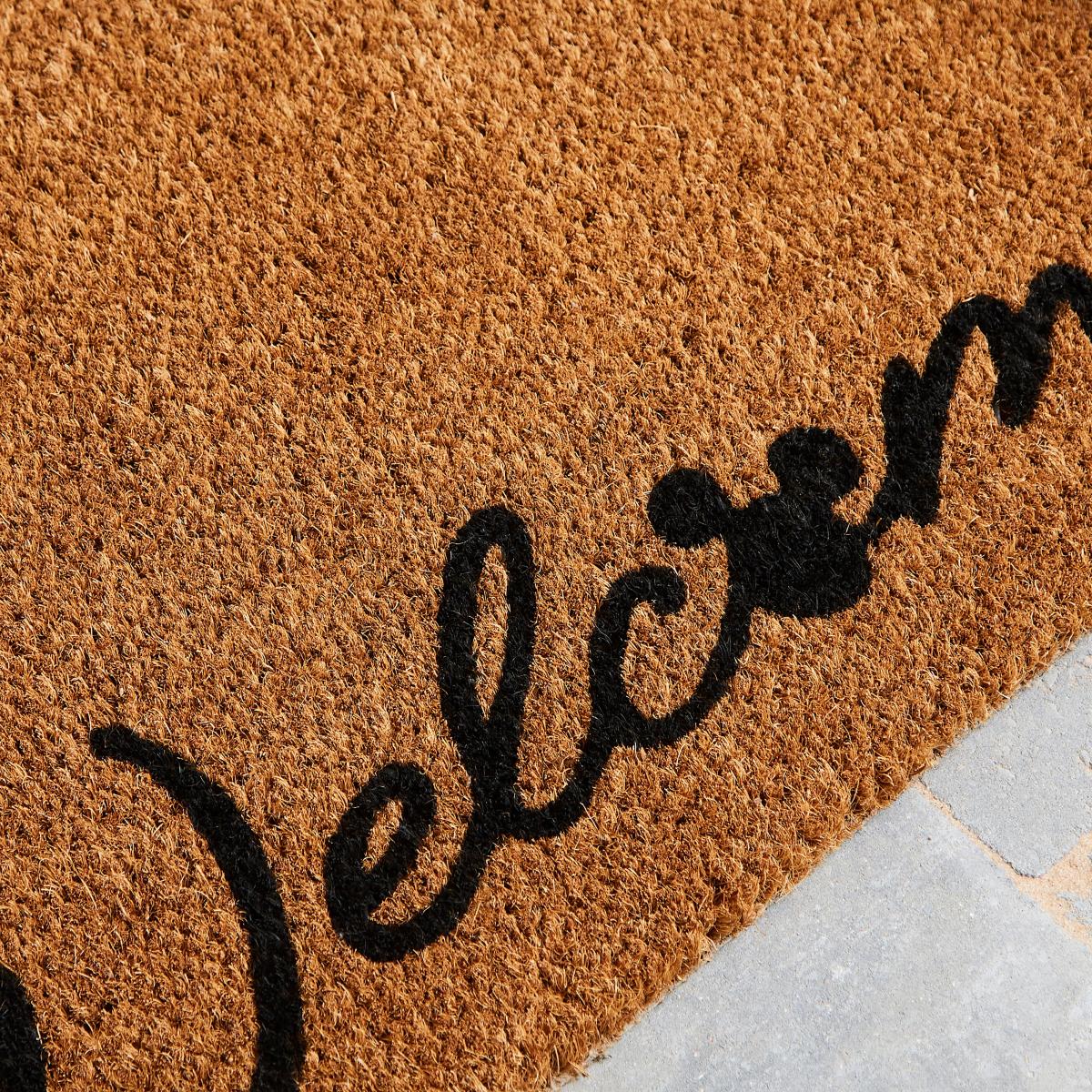 Disney Welcome Coir Doormat Natural – image 2
