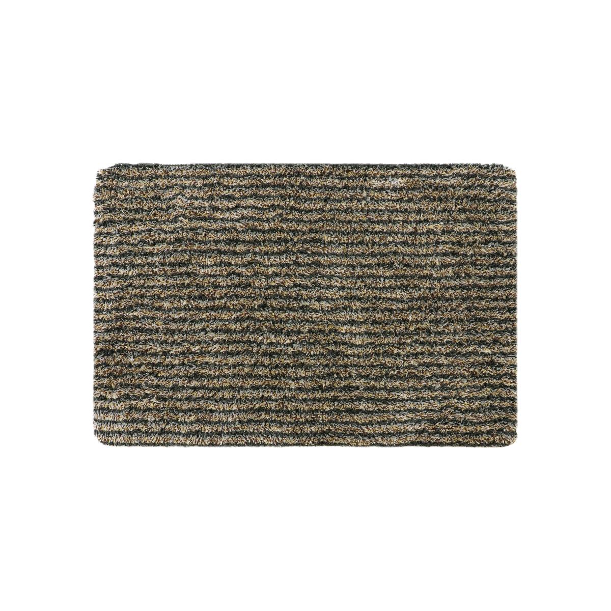 JVL Kensington Cotton Doormat Fine Stripes Brown – image 2