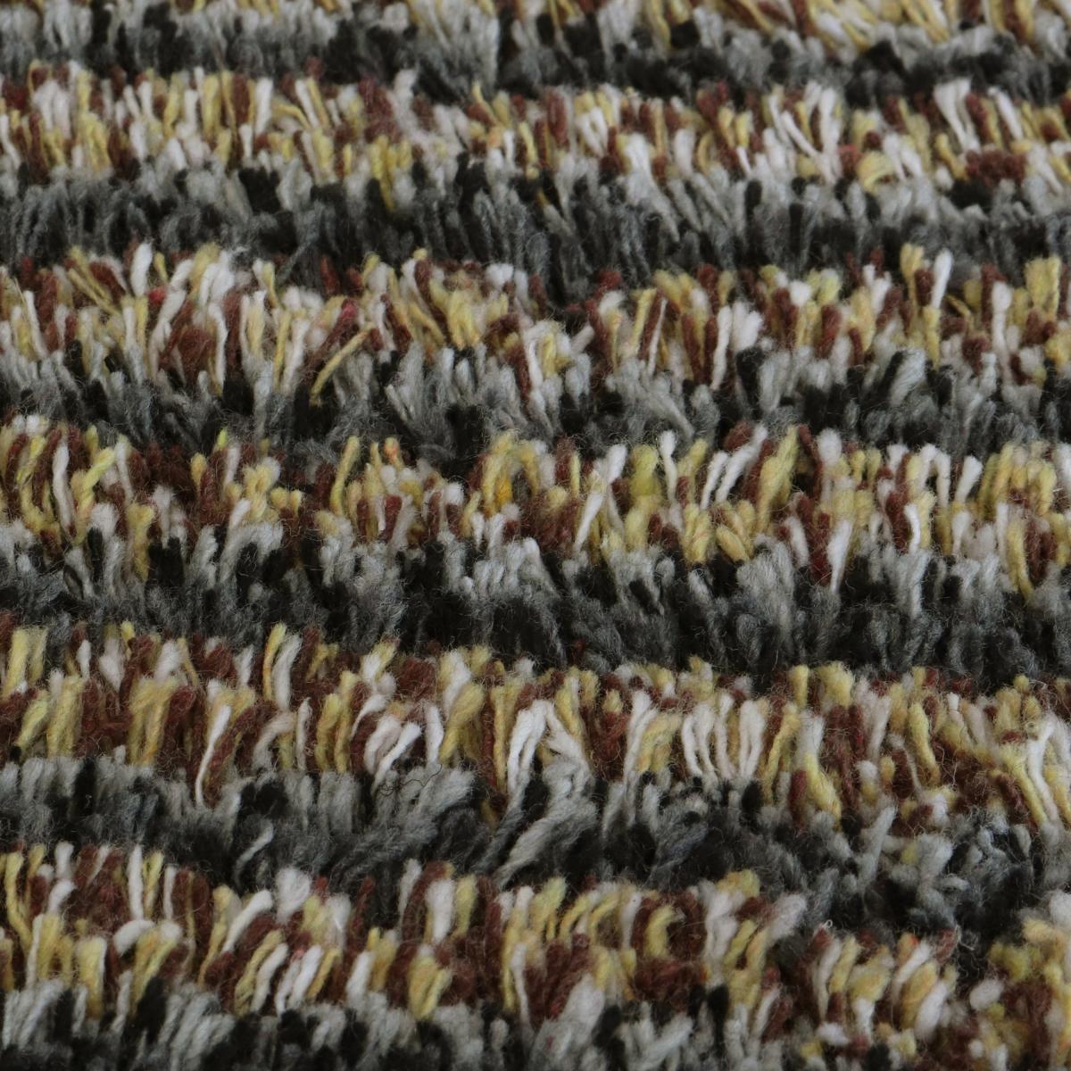 JVL Kensington Cotton Doormat Fine Stripes Brown – image 3