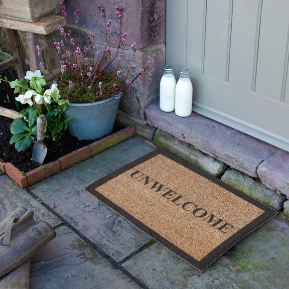 Artsy Mats Unwelcome Coir Doormat – image 4