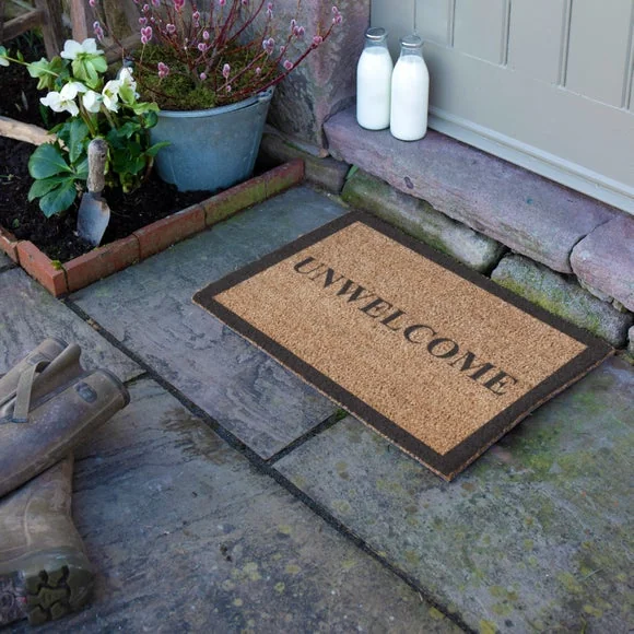 Artsy Mats Unwelcome Coir Doormat – image 7
