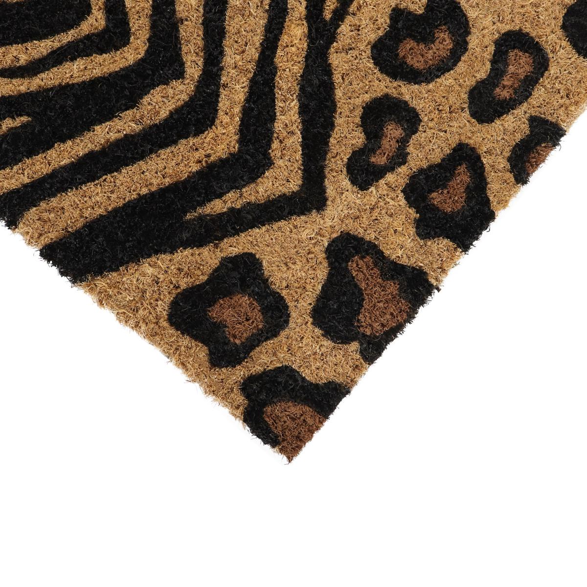 JVL Eco Latex Animal Print Doormat Natural – image 3
