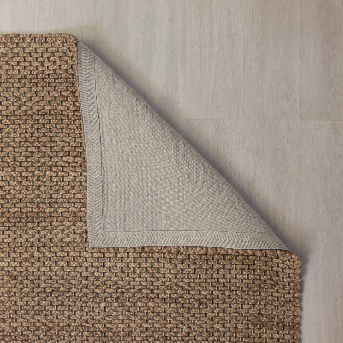 Chunky Jute Woven Runner Chunky Jute Light Grey – image 6