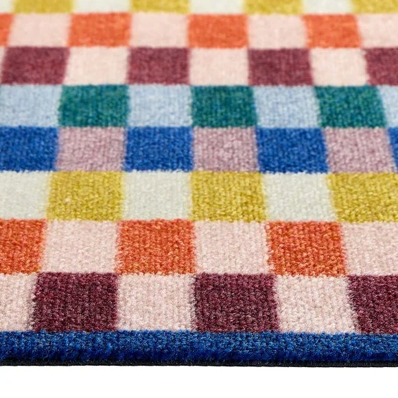 Marvel Printed Brights Check Washable Doormat – image 2