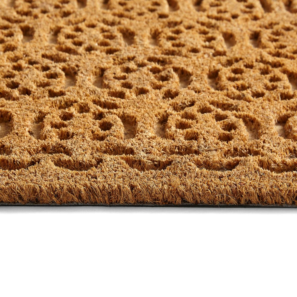 Pressed Coir Doormat Brown – image 2