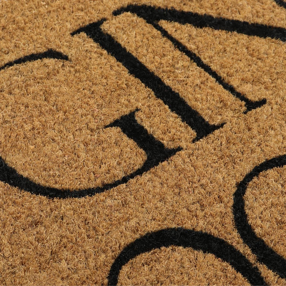 JVL Eco Latex Gin O'Clock Doormat Natural – image 3