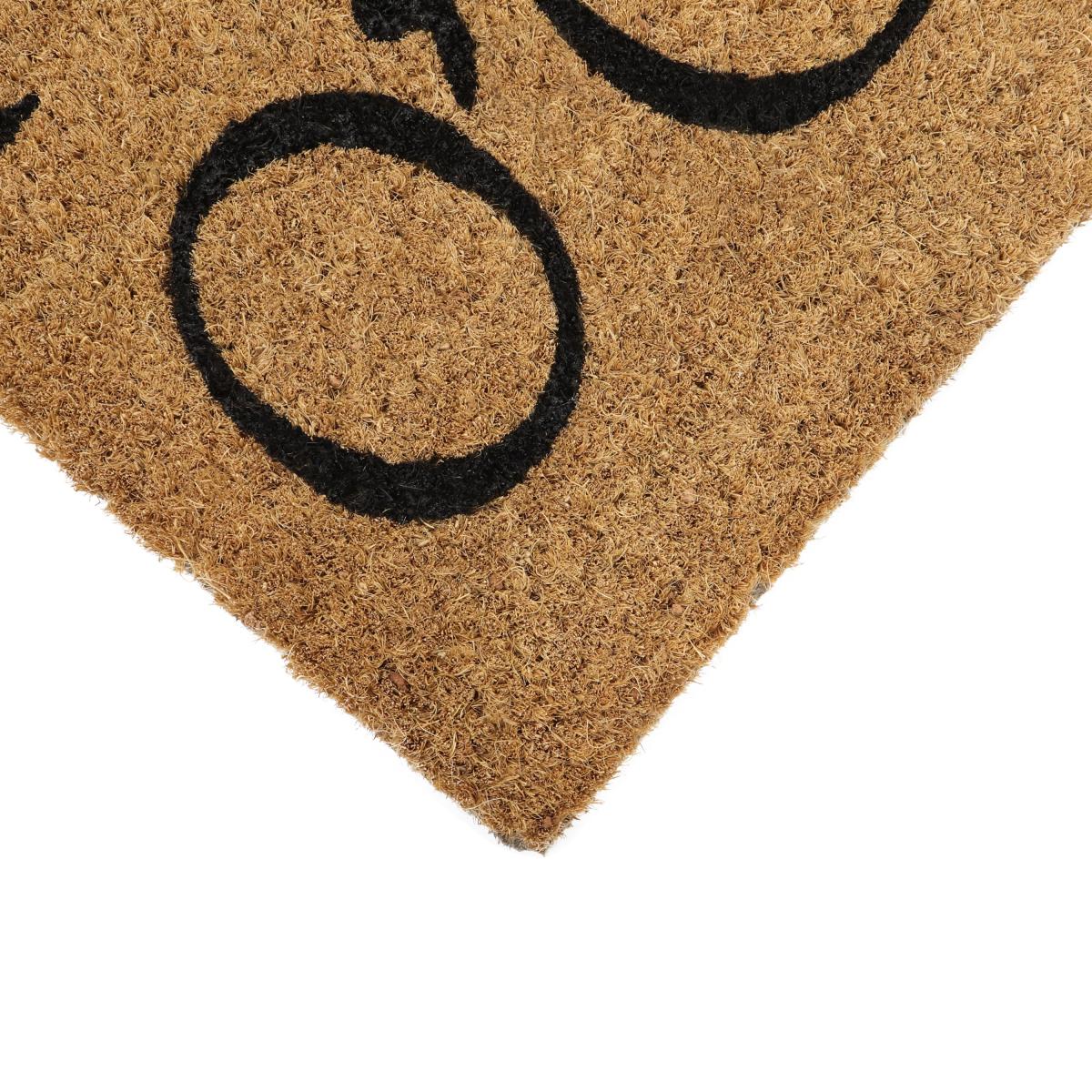 JVL Eco Latex Gin O'Clock Doormat Natural – image 4
