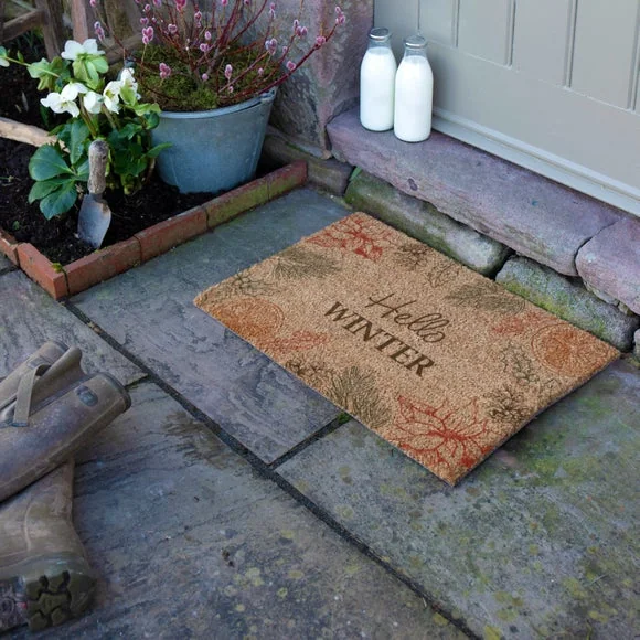 Artsy Mats Hello Winter Coir Doormat – image 7