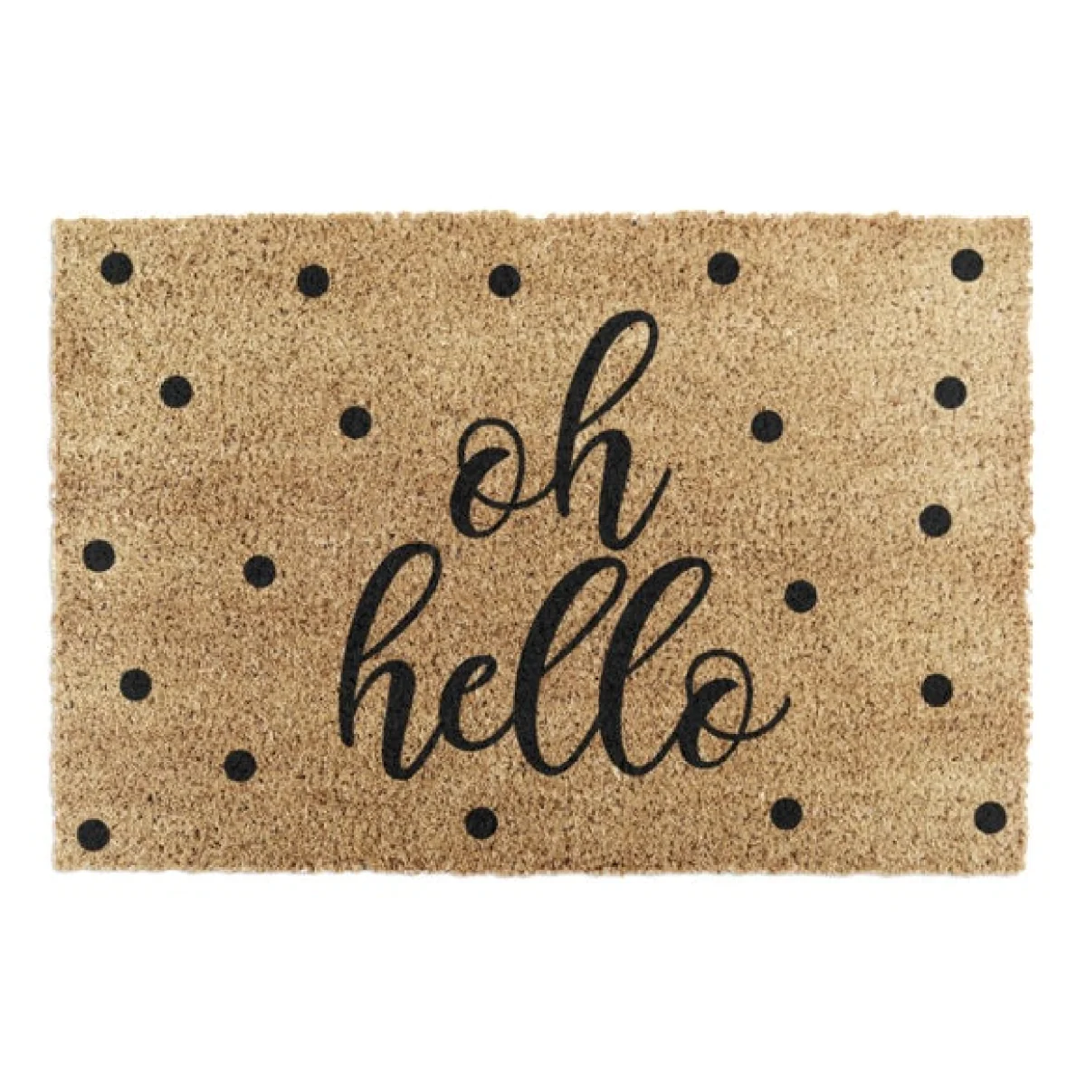Artsy Mats Oh Hello Coir Doormat – image 2