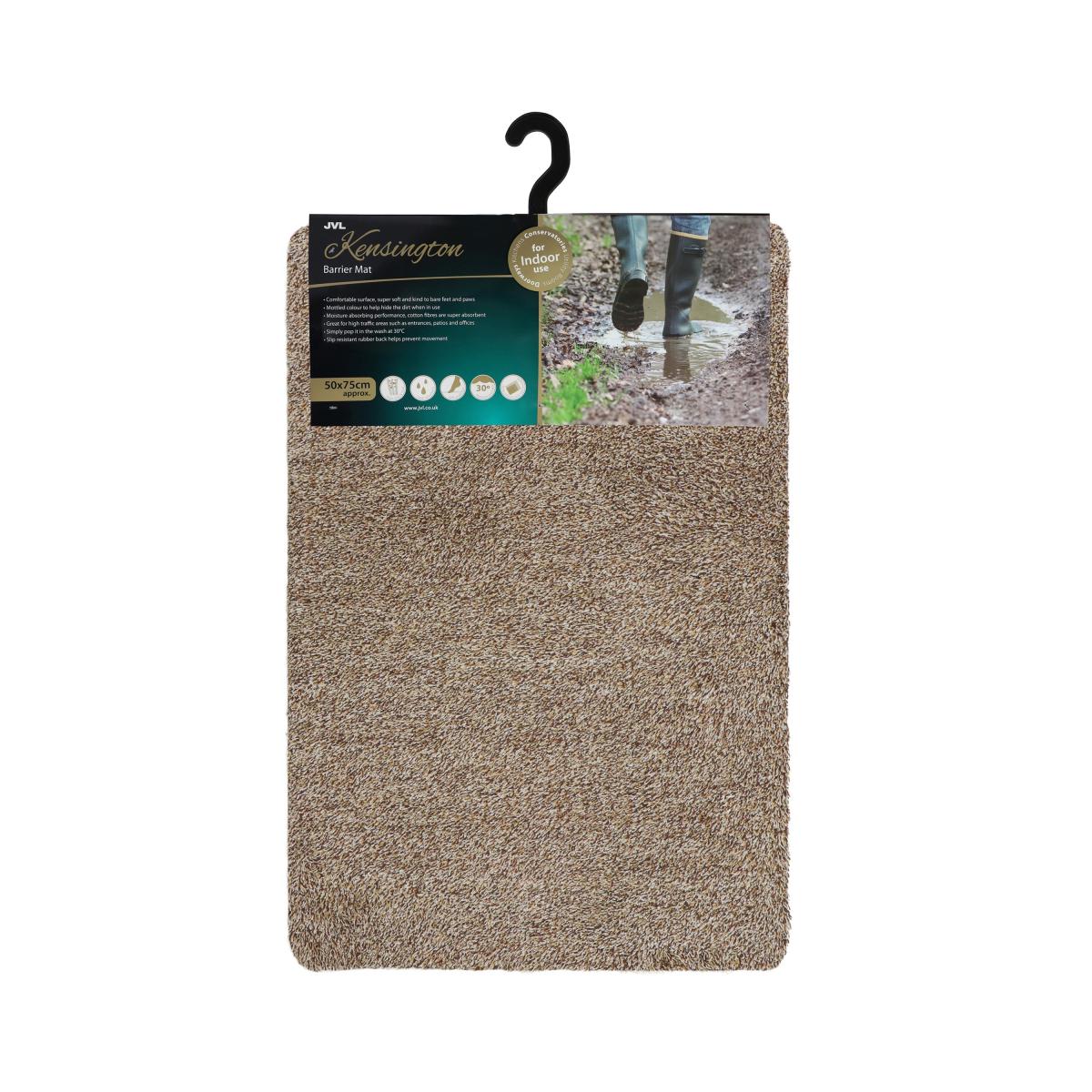 JVL Kensington Cotton Doormat Brown – image 5