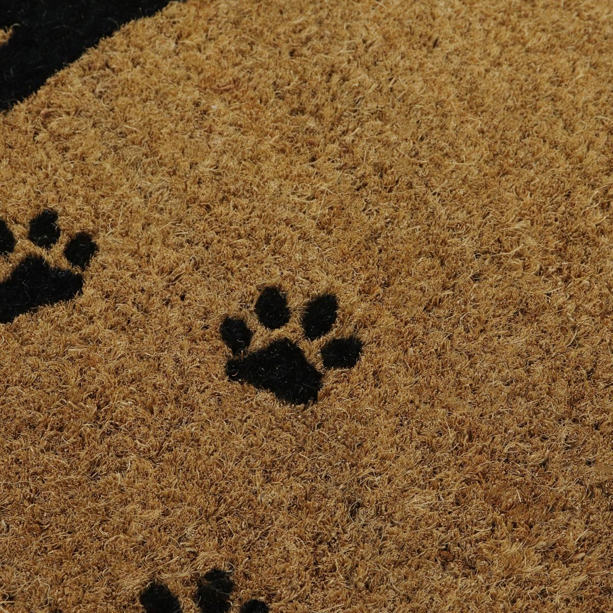 JVL Eco Latex Puppy Love Coir Doormat Natural – image 3