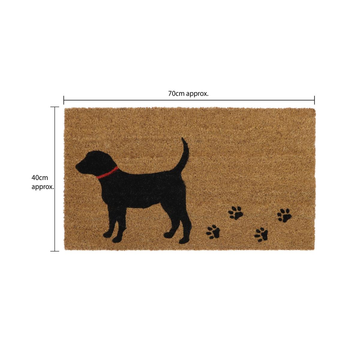 JVL Eco Latex Puppy Love Coir Doormat Natural – image 5