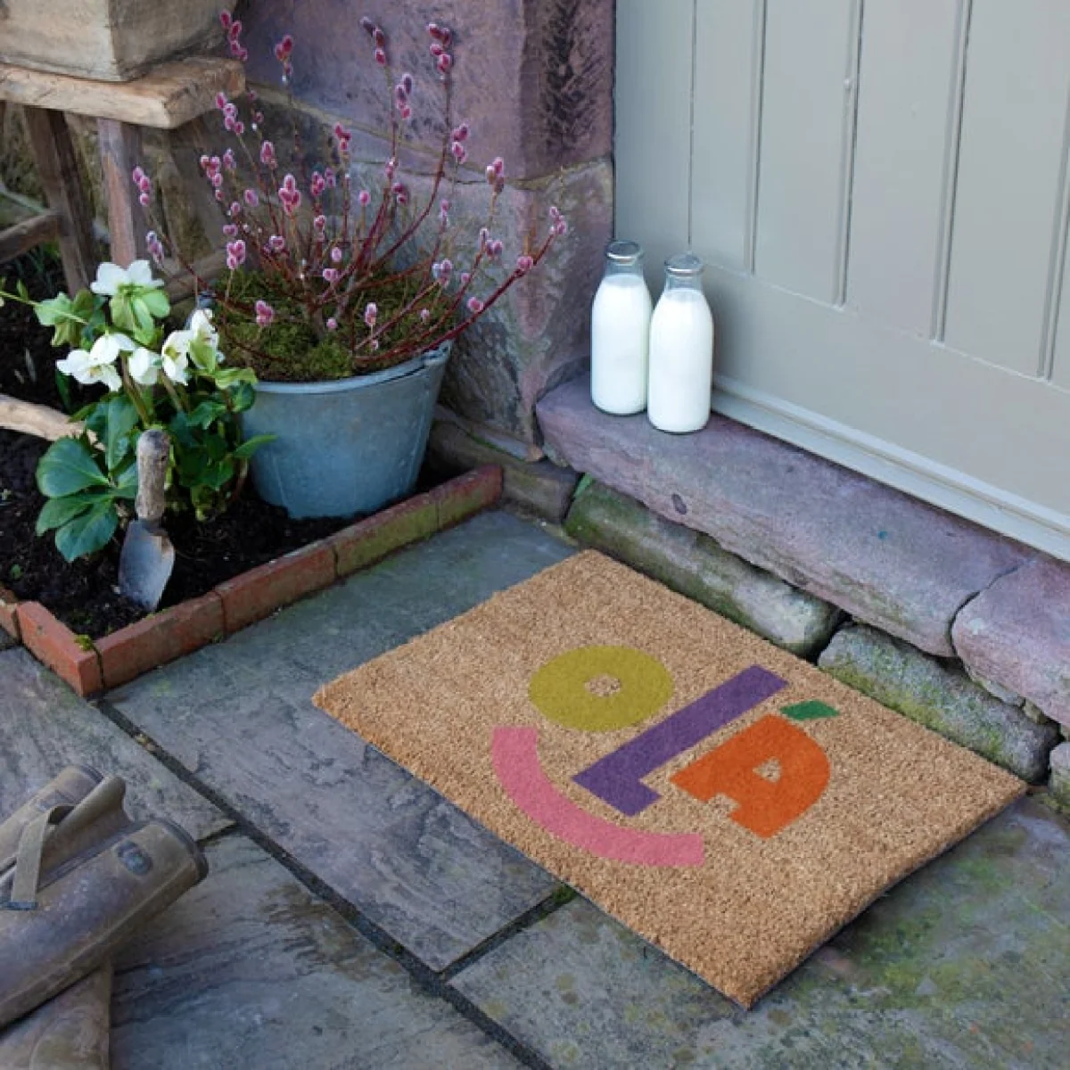 Artsy Mats Elizabeth Olwen Ola Coir Doormat – image 4