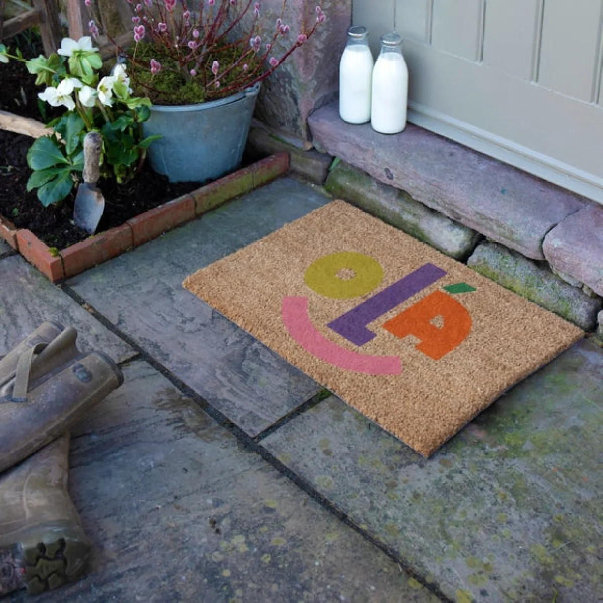 Artsy Mats Elizabeth Olwen Ola Coir Doormat – image 7