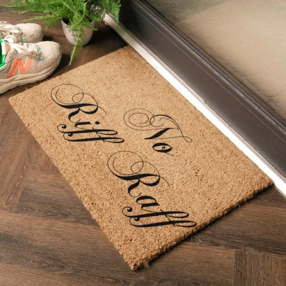 Artsy Mats No Riff Raff Coir Doormat – image 2