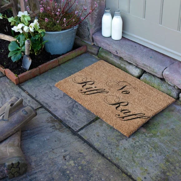 Artsy Mats No Riff Raff Coir Doormat – image 6