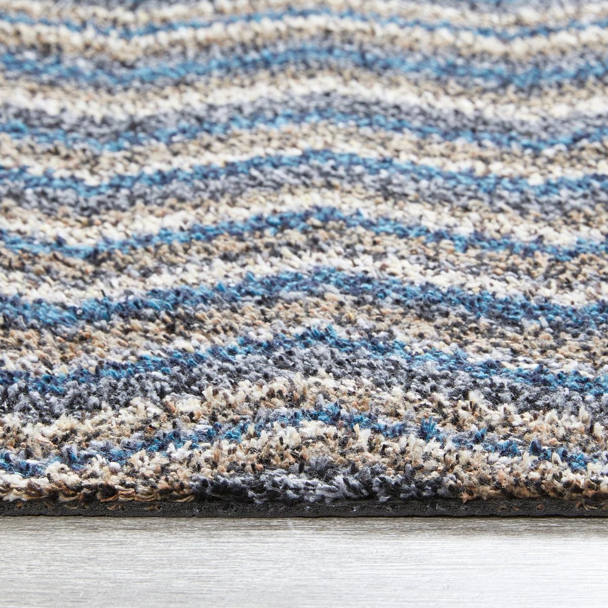 Missouri Recycled Cotton Long Doormat Yellow, Blue and White – image 5