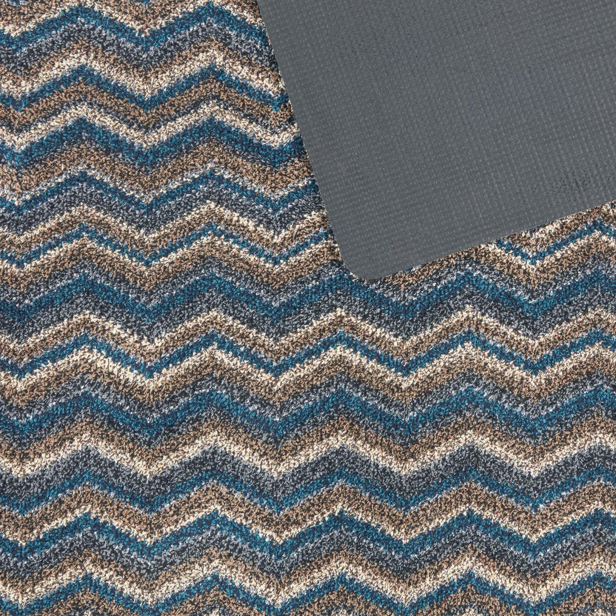 Missouri Recycled Cotton Long Doormat Yellow, Blue and White – image 6