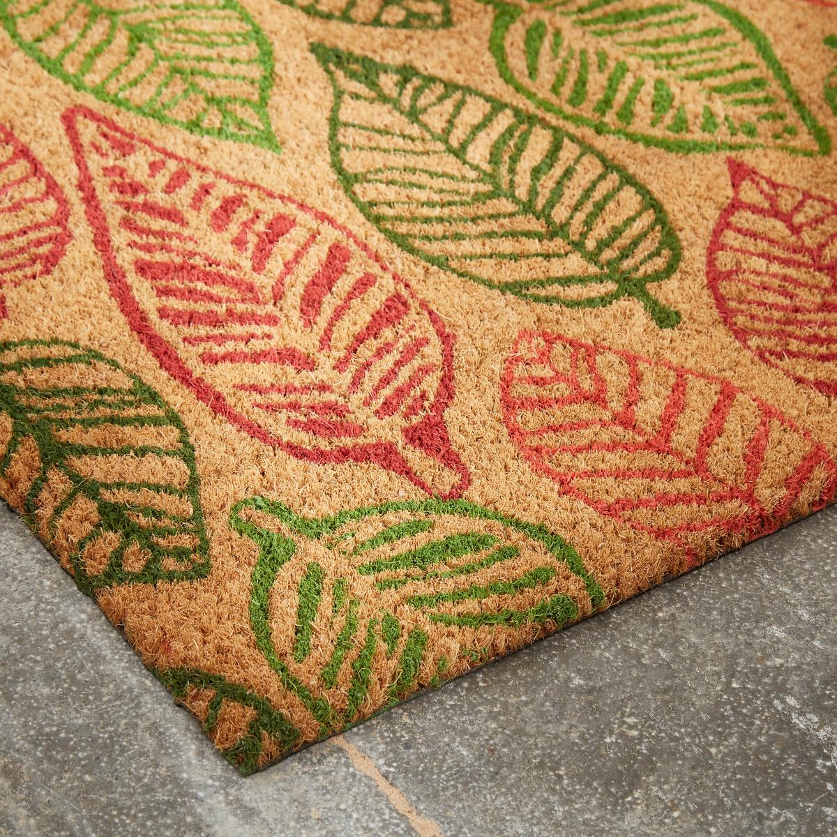 Leaves Coir Doormat MultiColoured – image 2