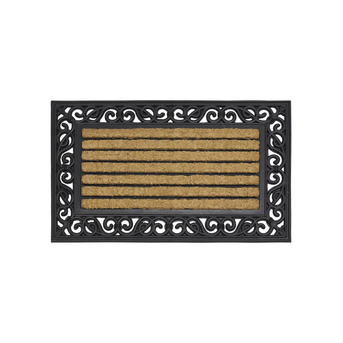 JVL Karina Rectangle Doormat Natural – image 2