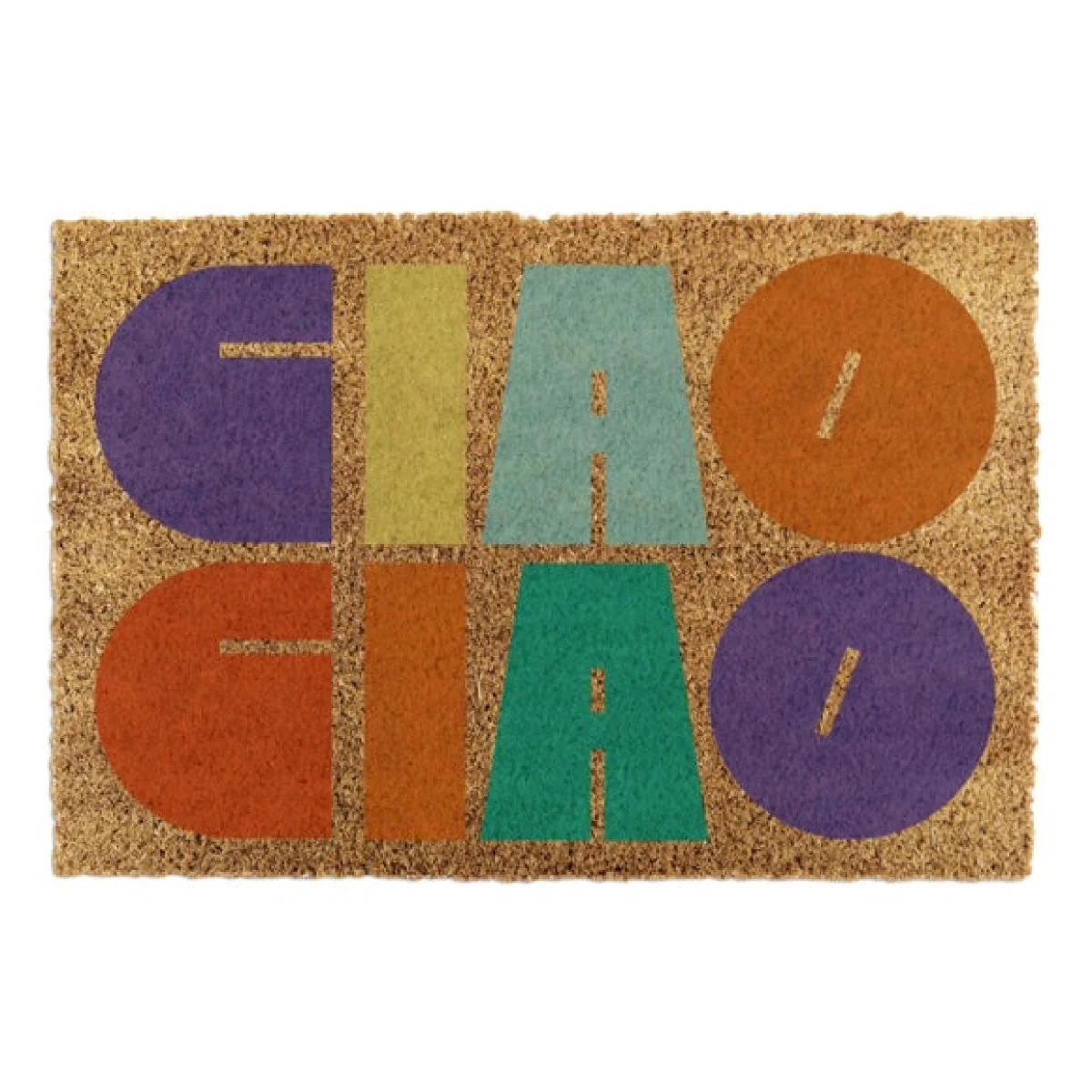 Artsy Mats Elizabeth Olwen Ciao Ciao Coir Doormat – image 2
