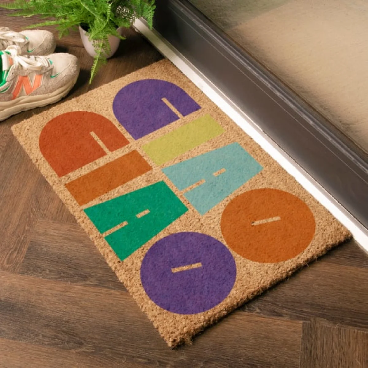 Artsy Mats Elizabeth Olwen Ciao Ciao Coir Doormat – image 3
