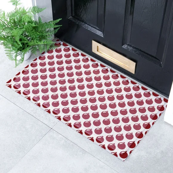 Artsy Mats Bauble Pattern Indoor Outdoor Doormat – image 1
