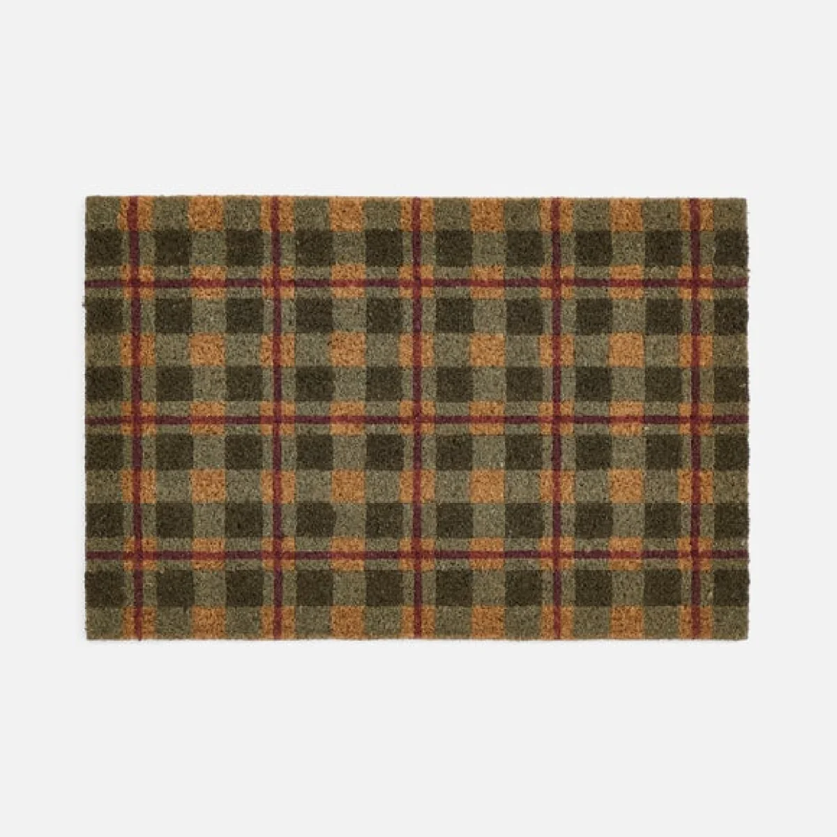 Check Coir Doormat – image 3