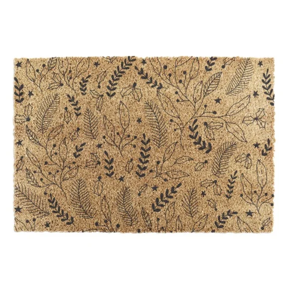 Artsy Mats Winter Foliage Coir Doormat – image 2