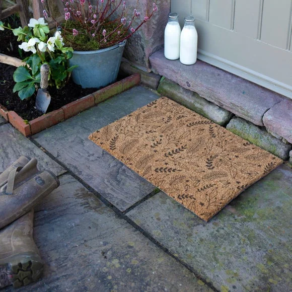 Artsy Mats Winter Foliage Coir Doormat – image 7