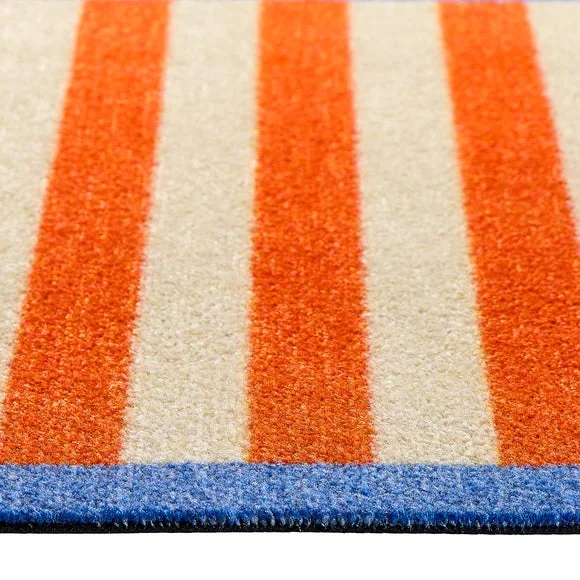 Marvel Printed Bright Stripe Border Washable Doormat – image 2