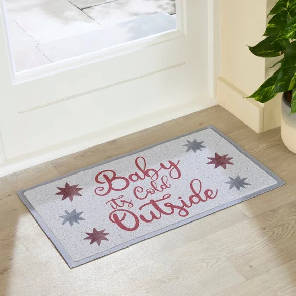 Artsy Mats Baby its Cold Outside Outdoor Indoor Outdoor Doormat – image 3