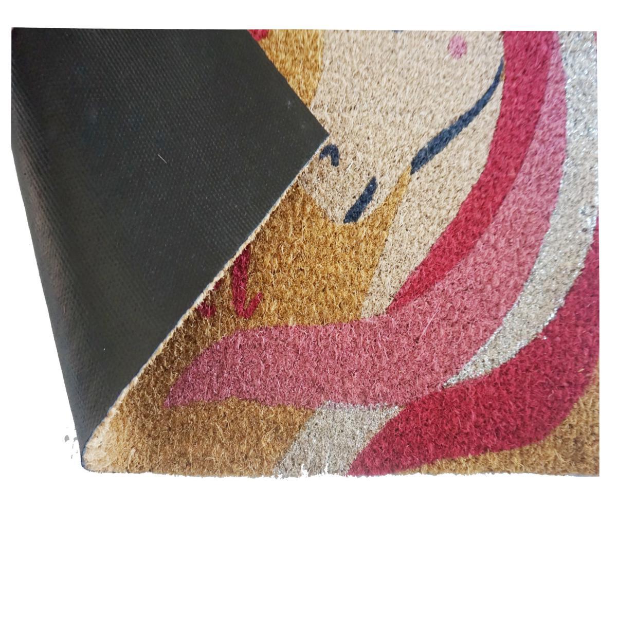 Unicorn Glitter Doormat Brown – image 3