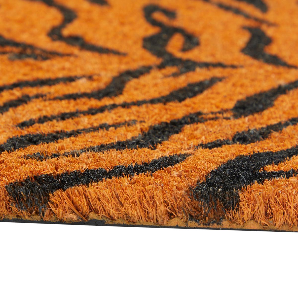 Tiger Shaped Doormat Orange – image 3