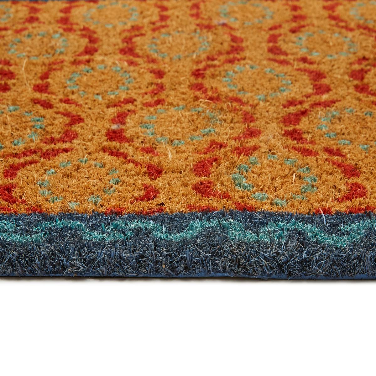 Tile Printed Patio Coir Doormat MultiColoured – image 2