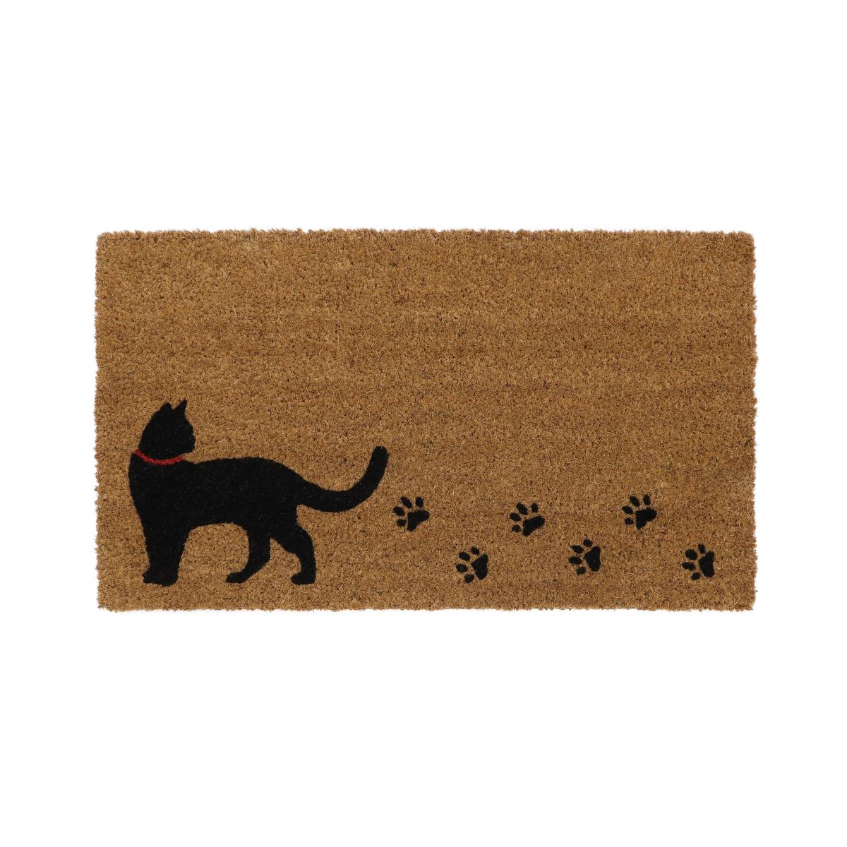 JVL Eco Latex Kitty Cat Coir Doormat Natural – image 2