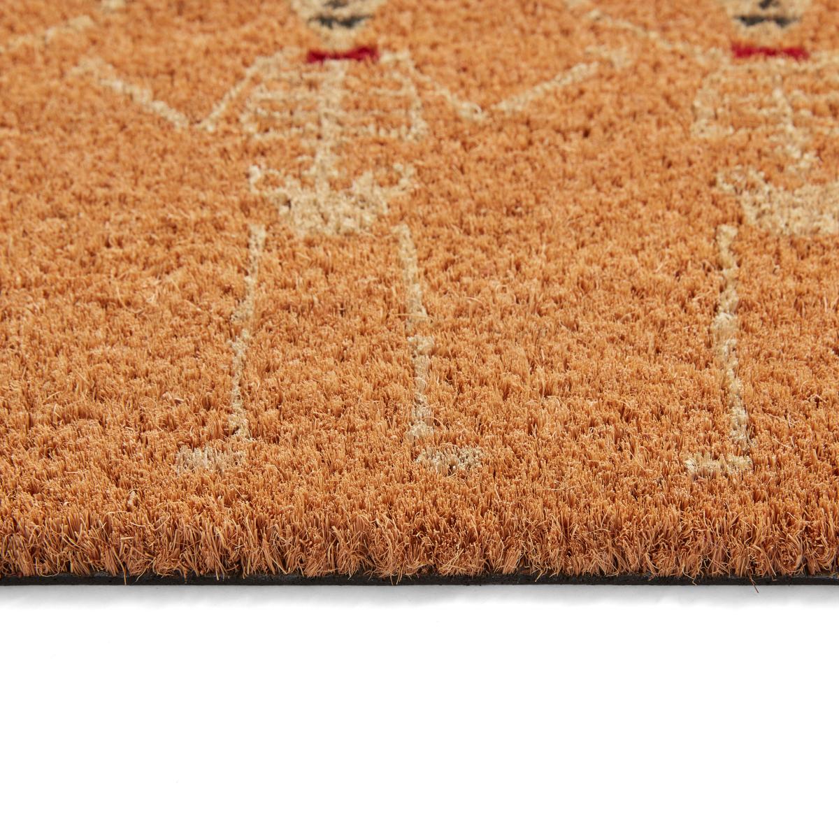Skeleton Coir Outdoor Step Doormat Natural – image 2