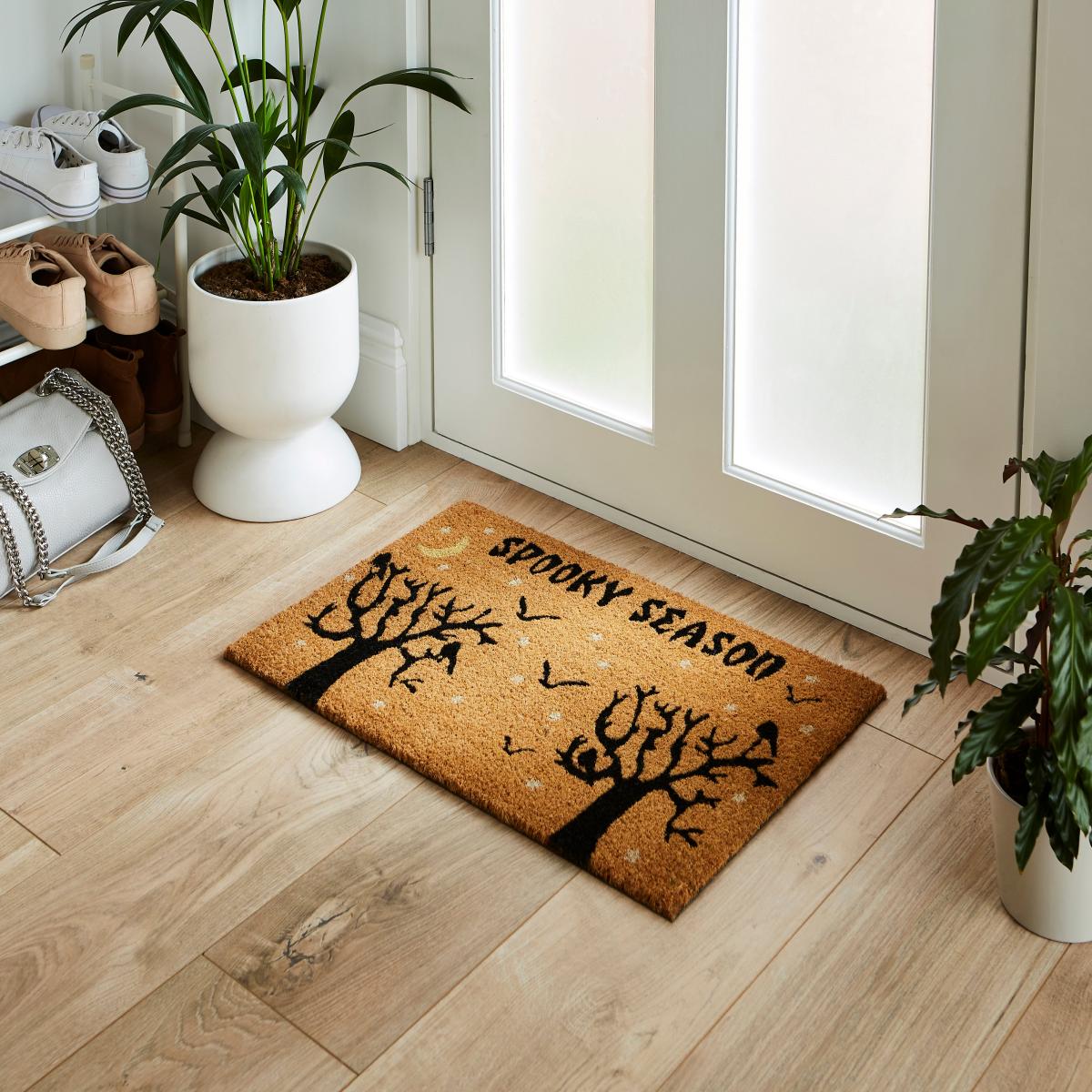 Spooky Season Coir Outdoor Doormat Natural – image 2
